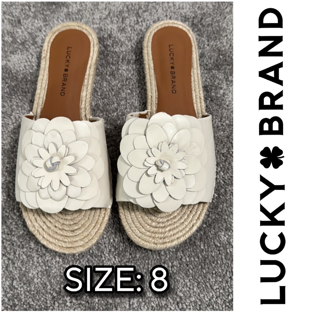 NEW - LUCKY BRAND - LK BIRICHA - Sandal Slides - SIZE 8